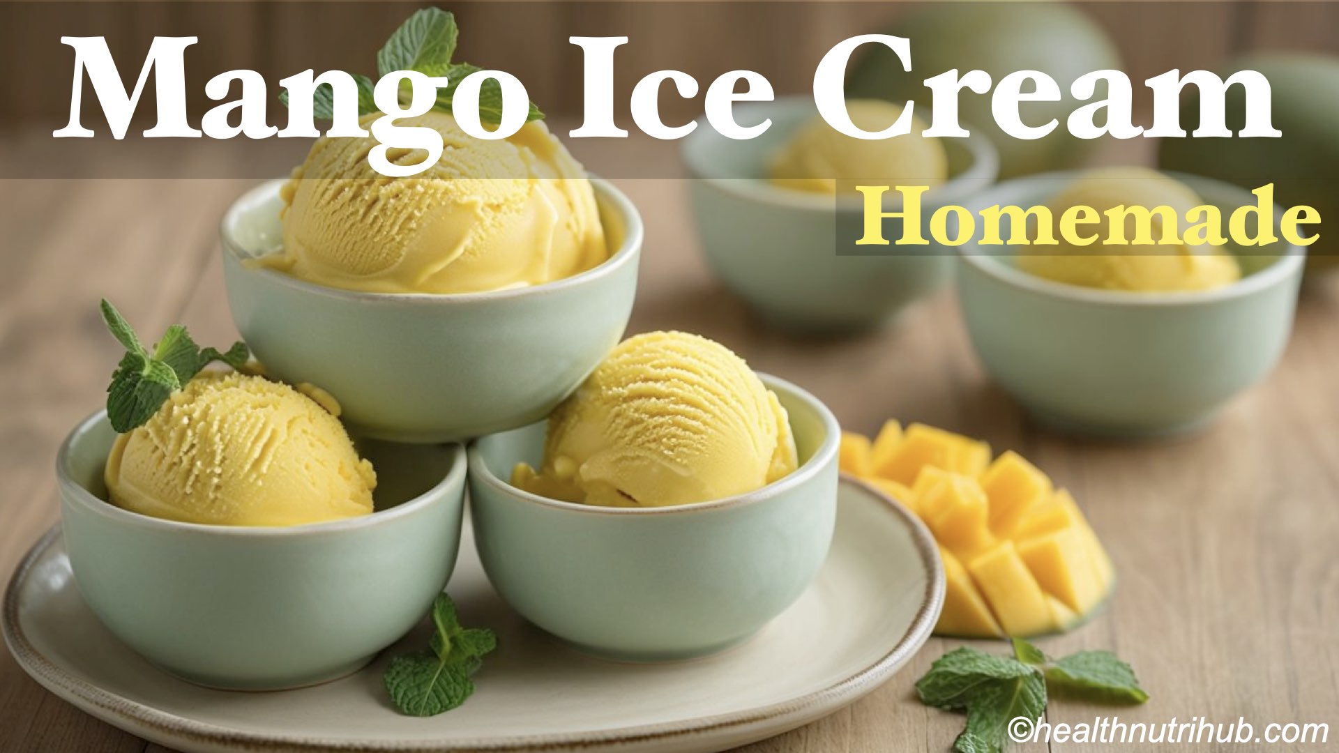 Mango Ice Cream